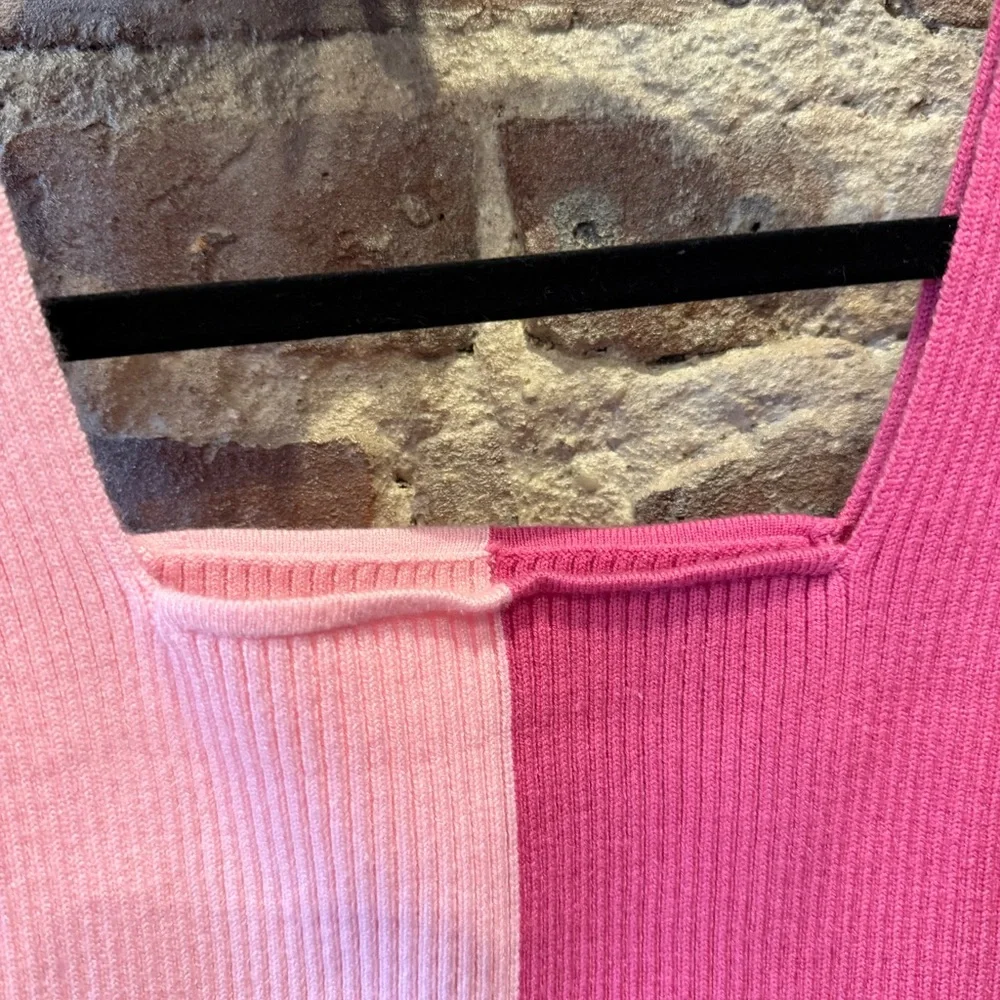 Light & Dark Pink Cropped Tank - Picture 2 of 2